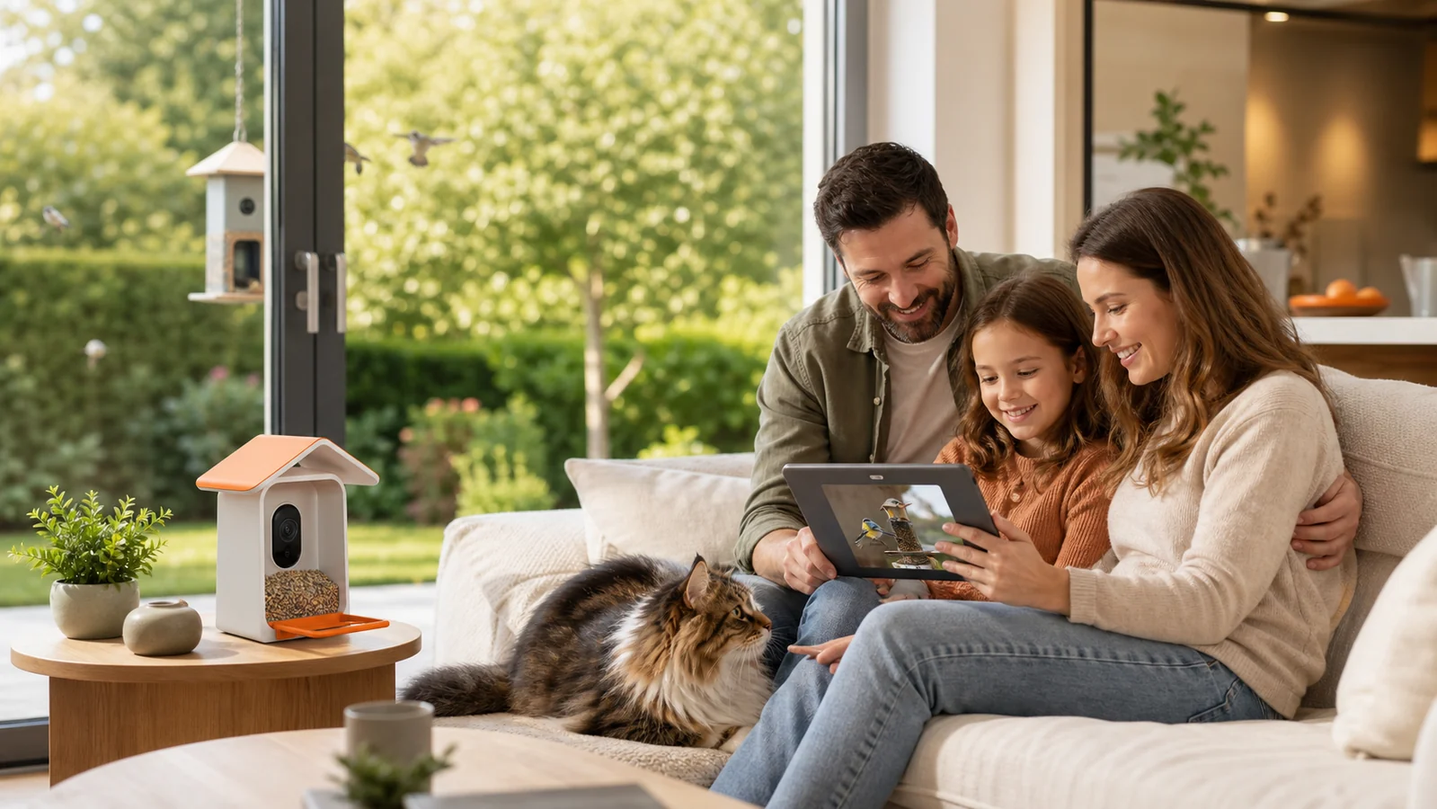 Family using FurPerch help center