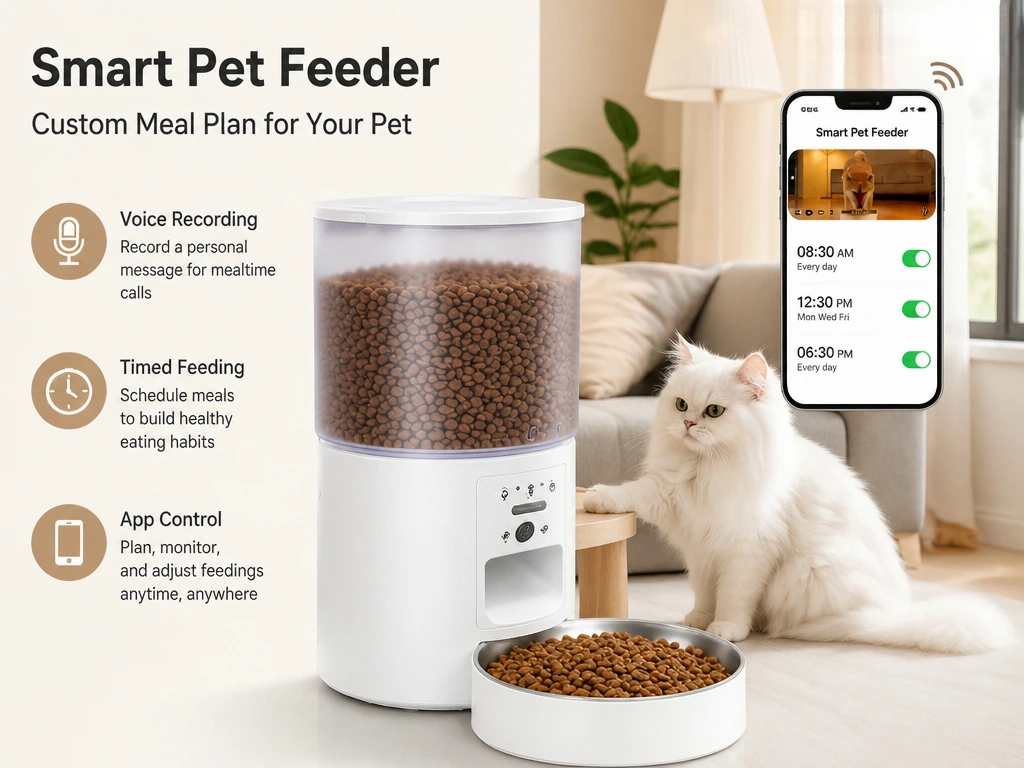 FurPerch App Remote Smart Pet Feeder