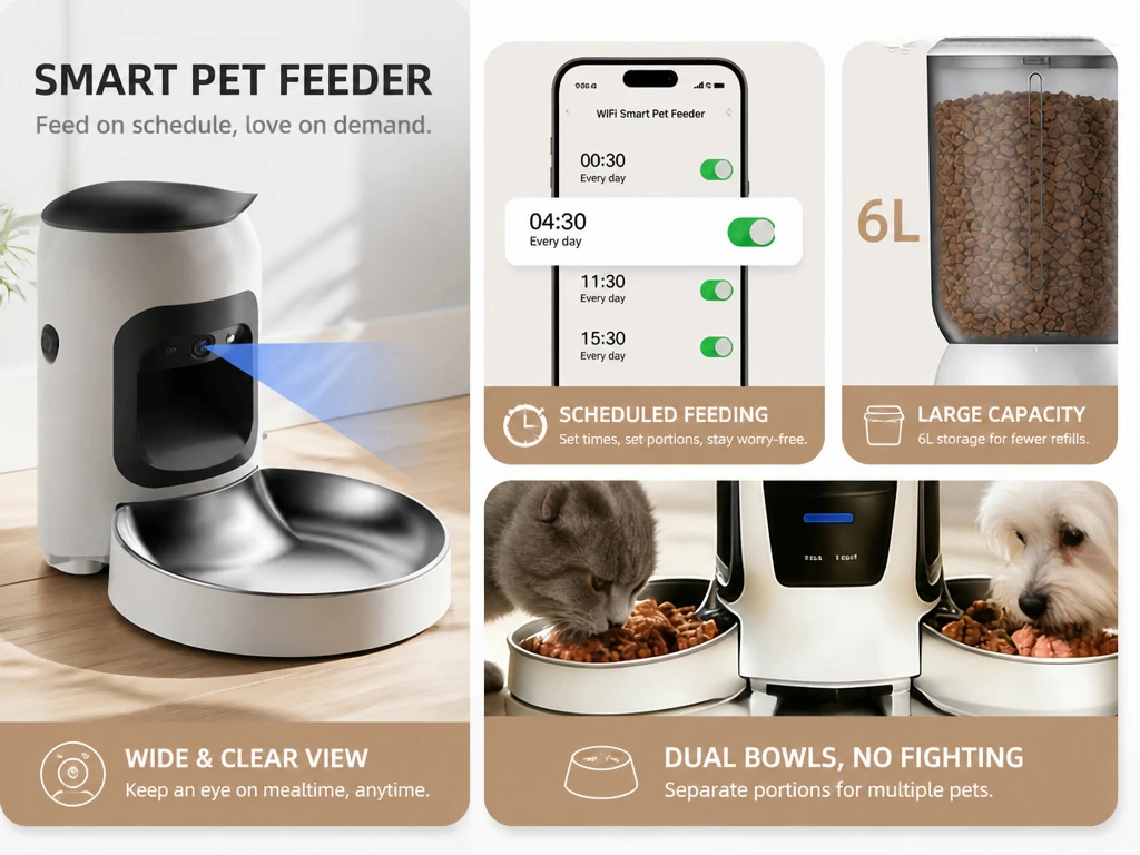 Smart Pet Feeder overview