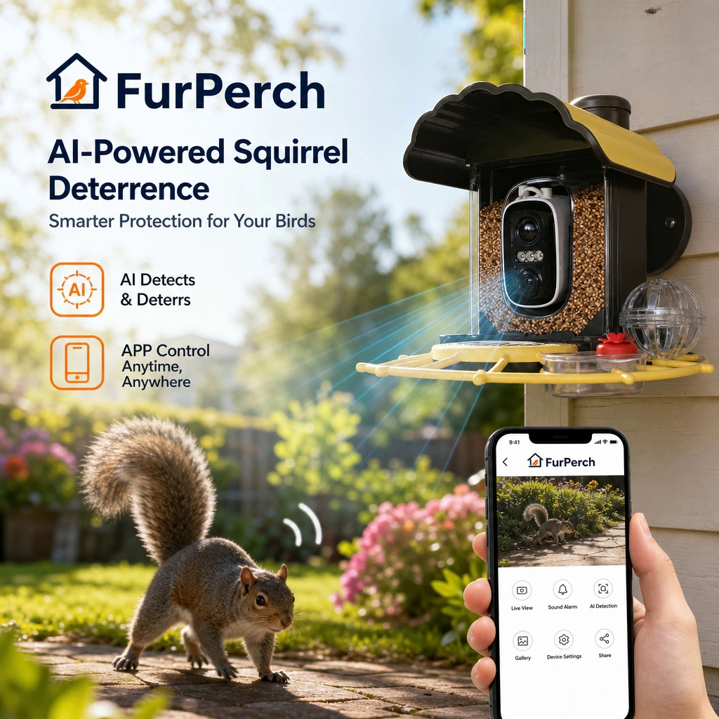 FurPerch 2K HD Bird Camera Feeder - Image 5