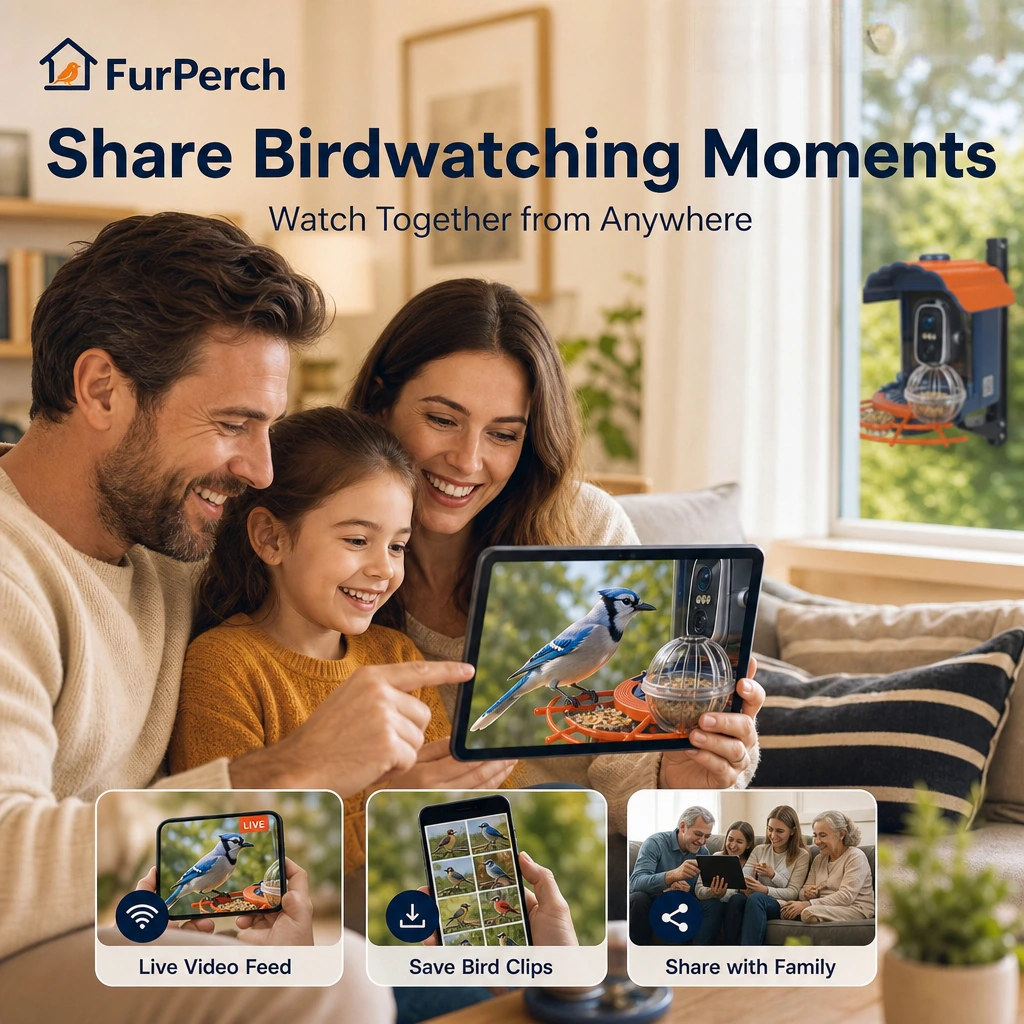 FurPerch Smart AI Bird Feeder - Image 4