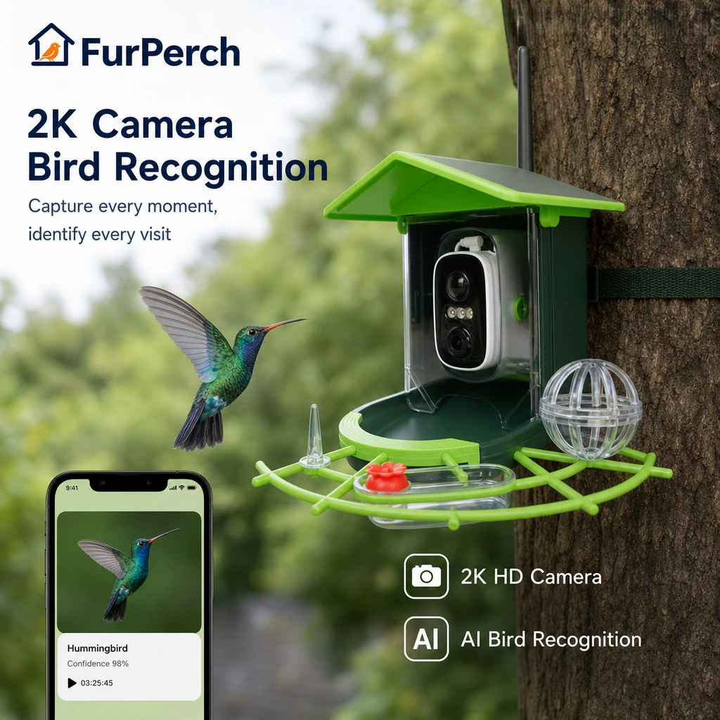 FurPerch AI Squirrel Deterrent Feeder - Image 3