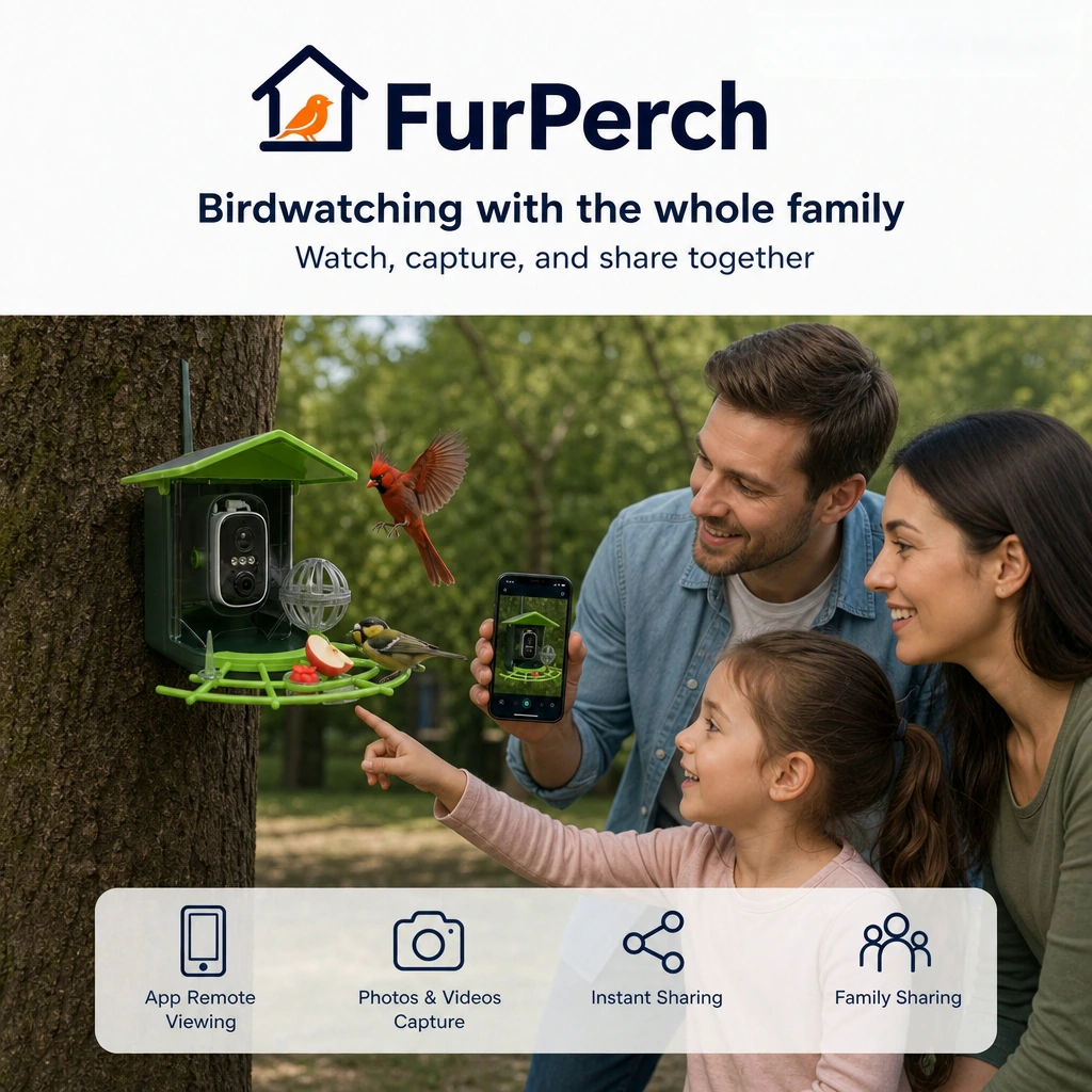 FurPerch AI Squirrel Deterrent Feeder - Image 5