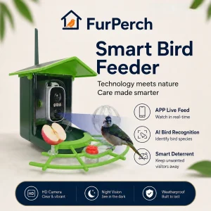 FurPerch AI Squirrel Deterrent Feeder