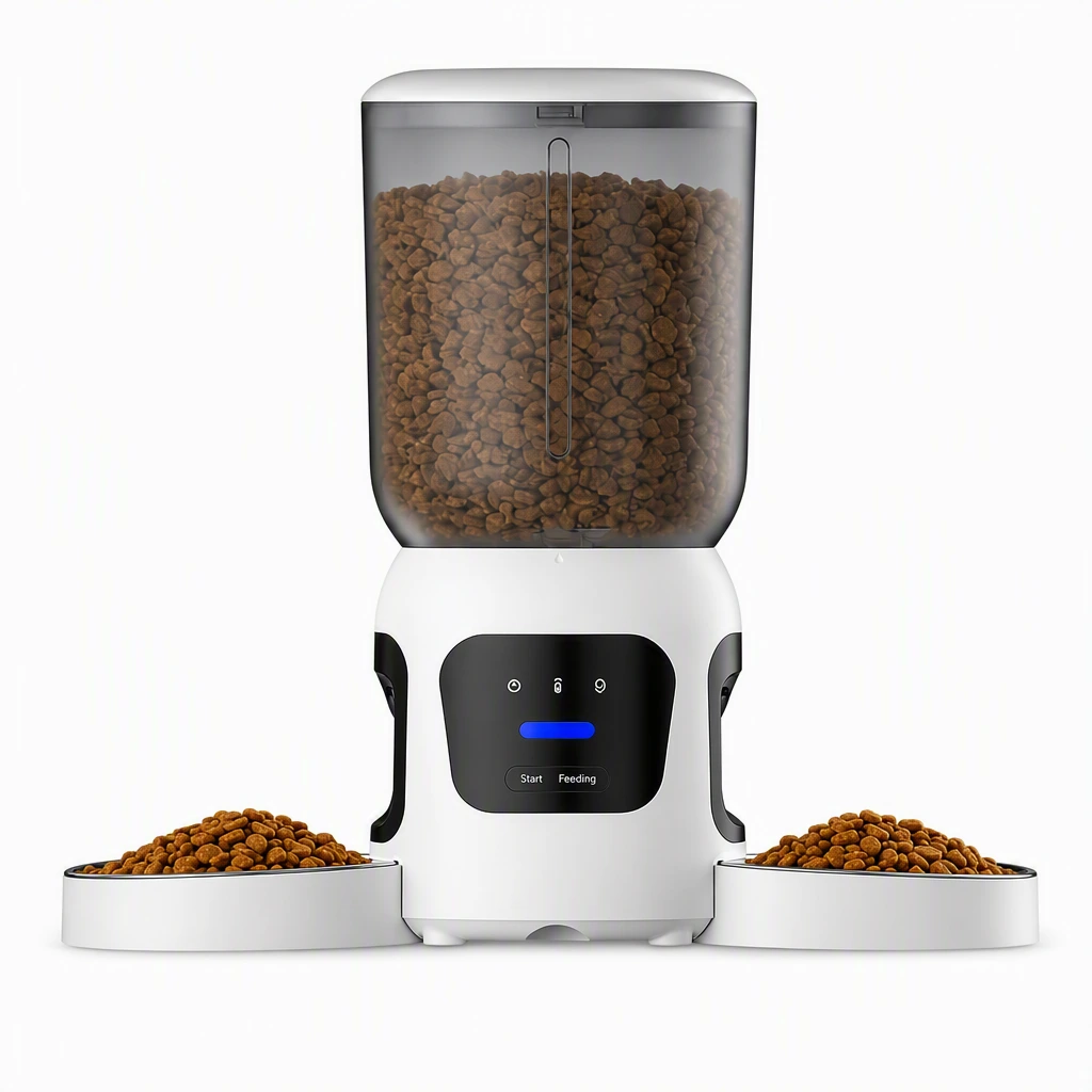 FurPerch 6L Smart Dual Bowl Pet Feeder