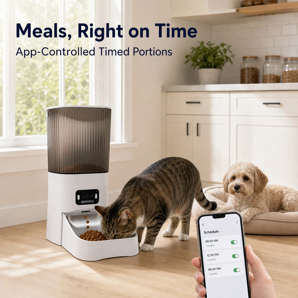 FurPerch WS1-2 6L Smart Camera Pet Feeder