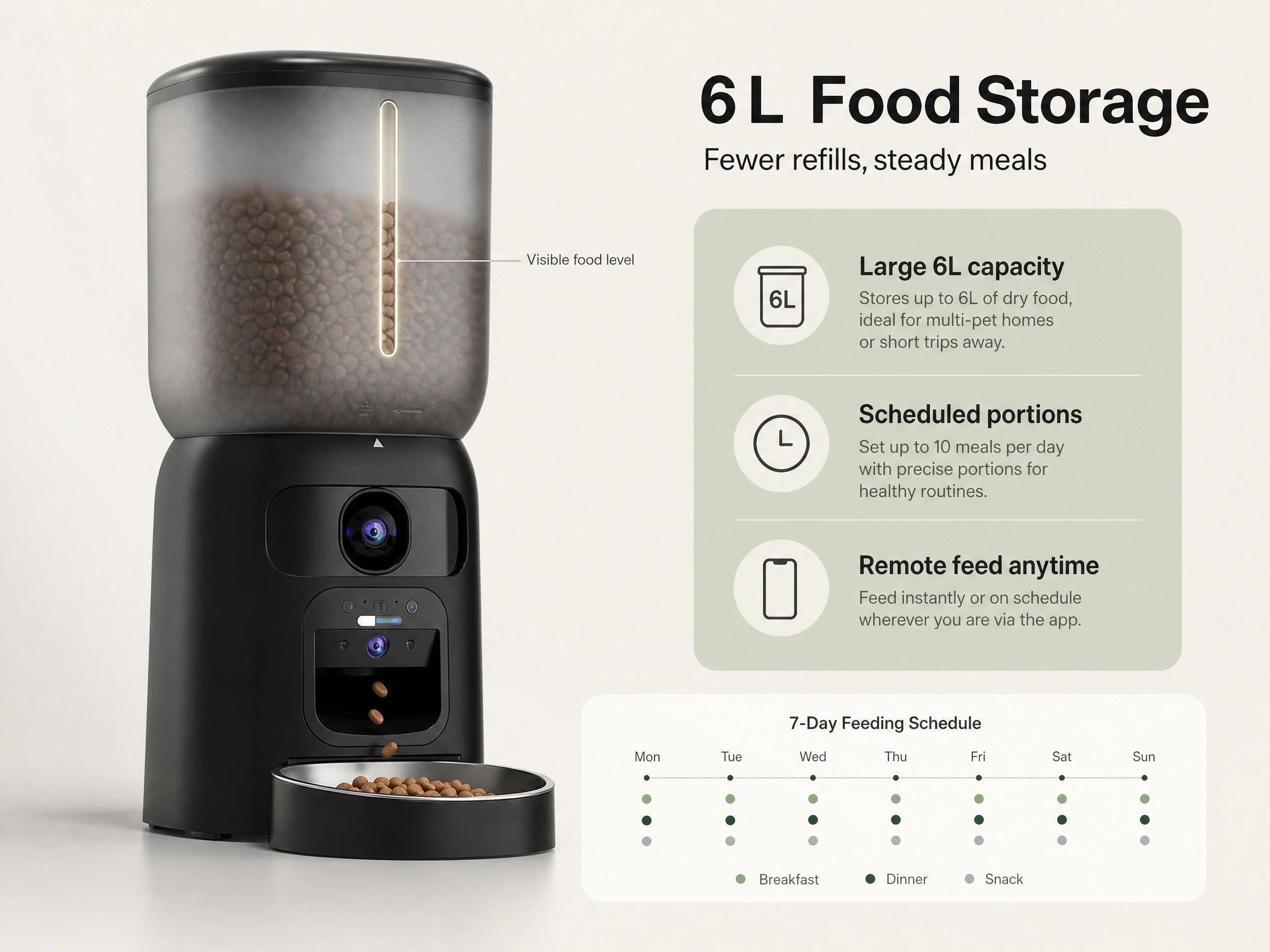 6L Food Storage